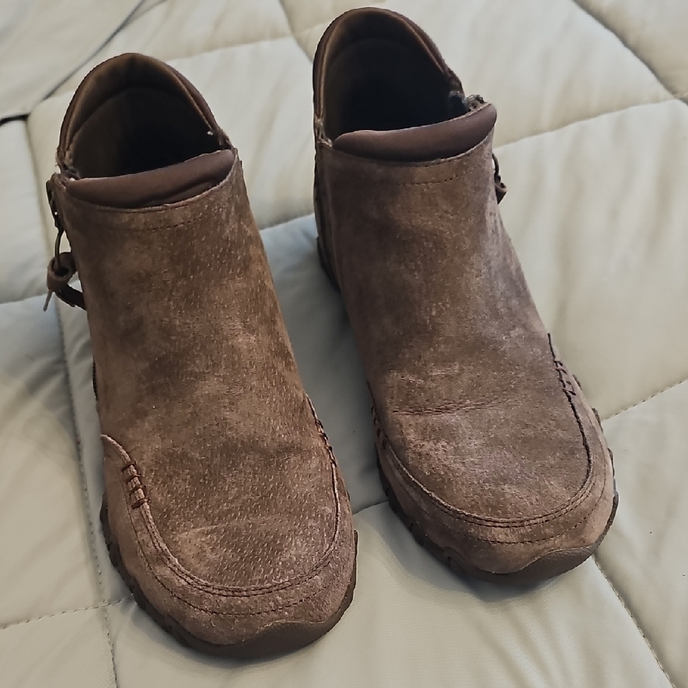 Skechers Brown Ankle Boots